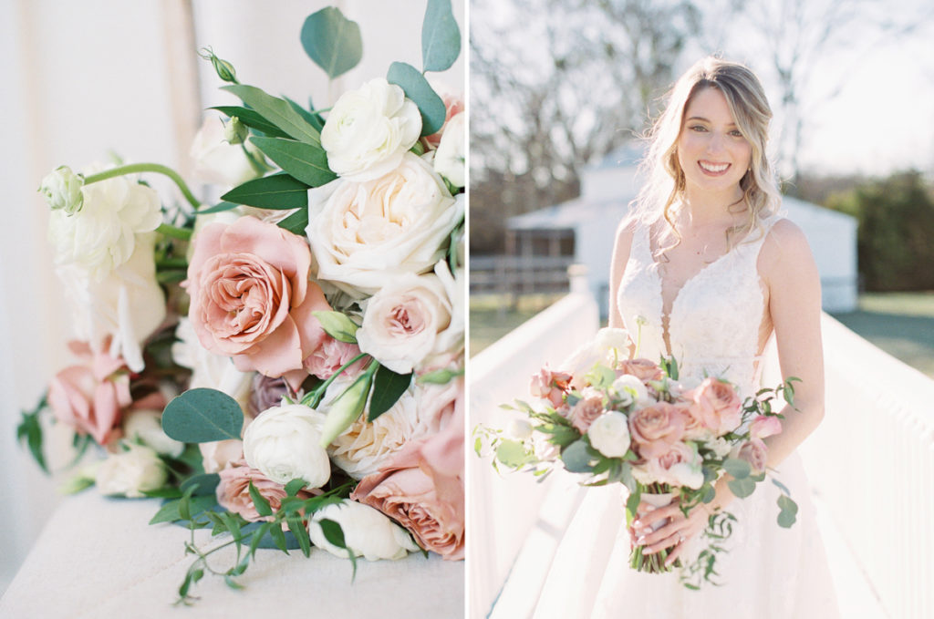 Firefly Gardens Bridal Session | Bride Holding Bouquet