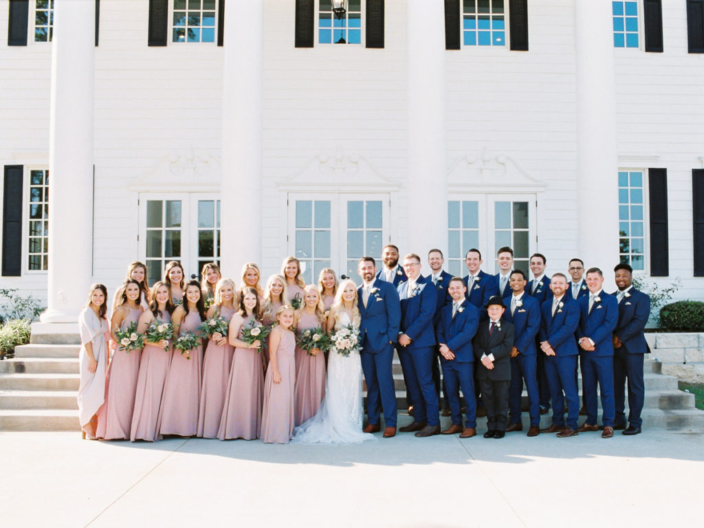The Milestone Aubrey Wedding Party Photos - Timeless Film Photography
