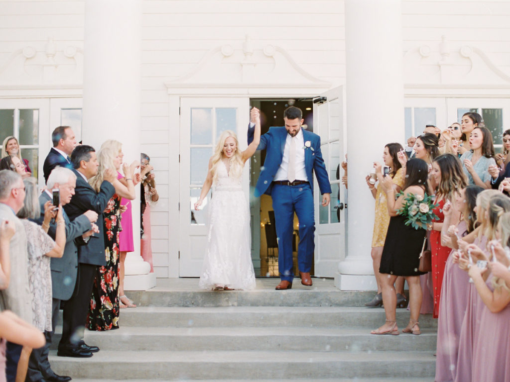 Dallas Wedding Exit Photos - Timeless Wedding Photography
